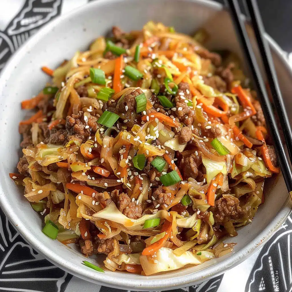 Beef mince and cabbage skillet recipe