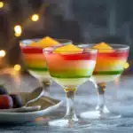High‑Protein Low‑Carb Jello served in dessert glasses