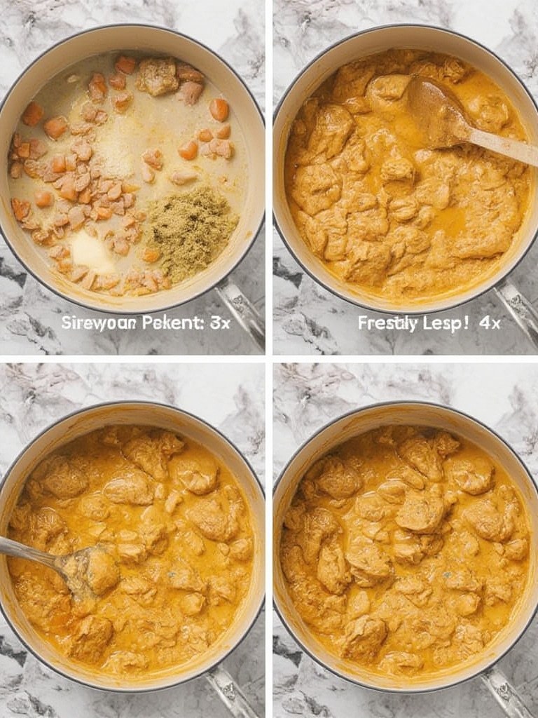 Butter Chicken Steps