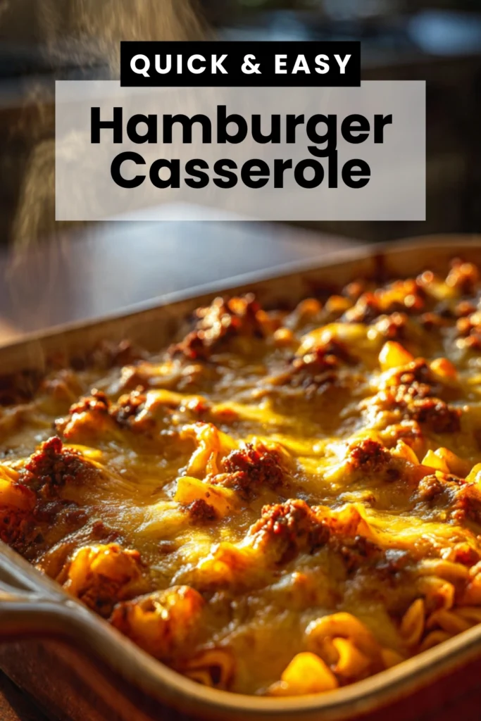 Hamburger Casserole
