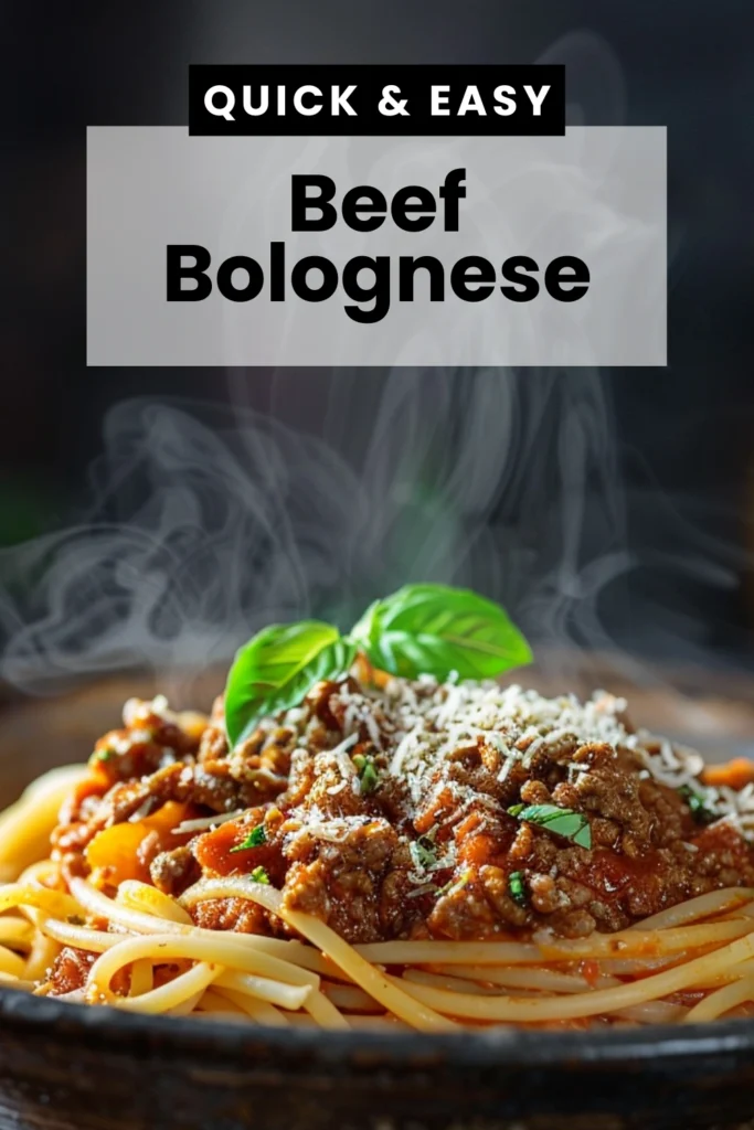 Beef Bolognese