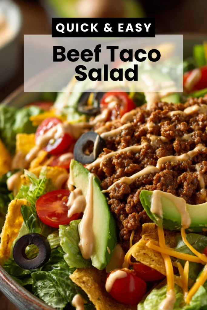 Beef Taco Salad