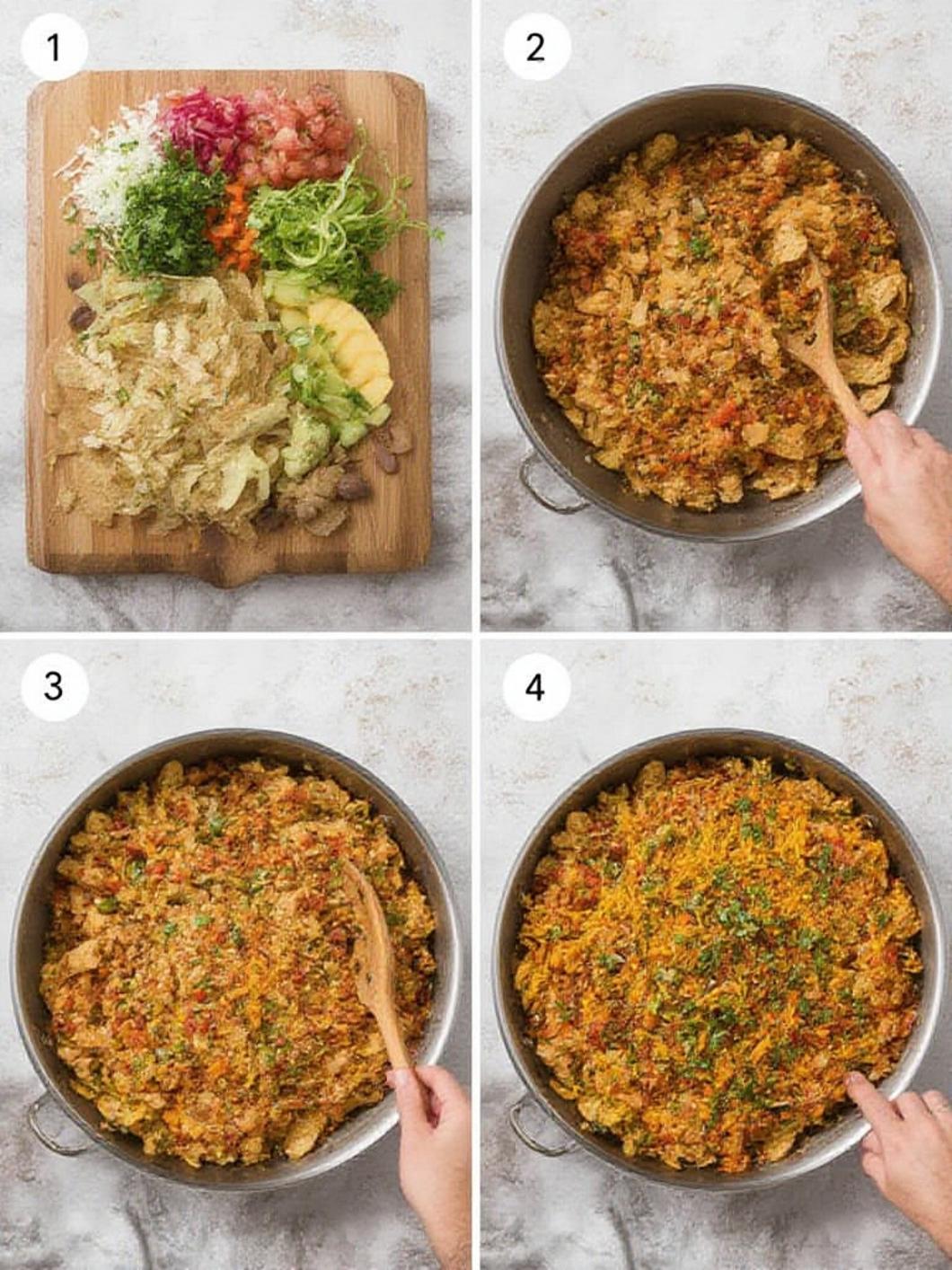 Step-by-step Irish Nachos