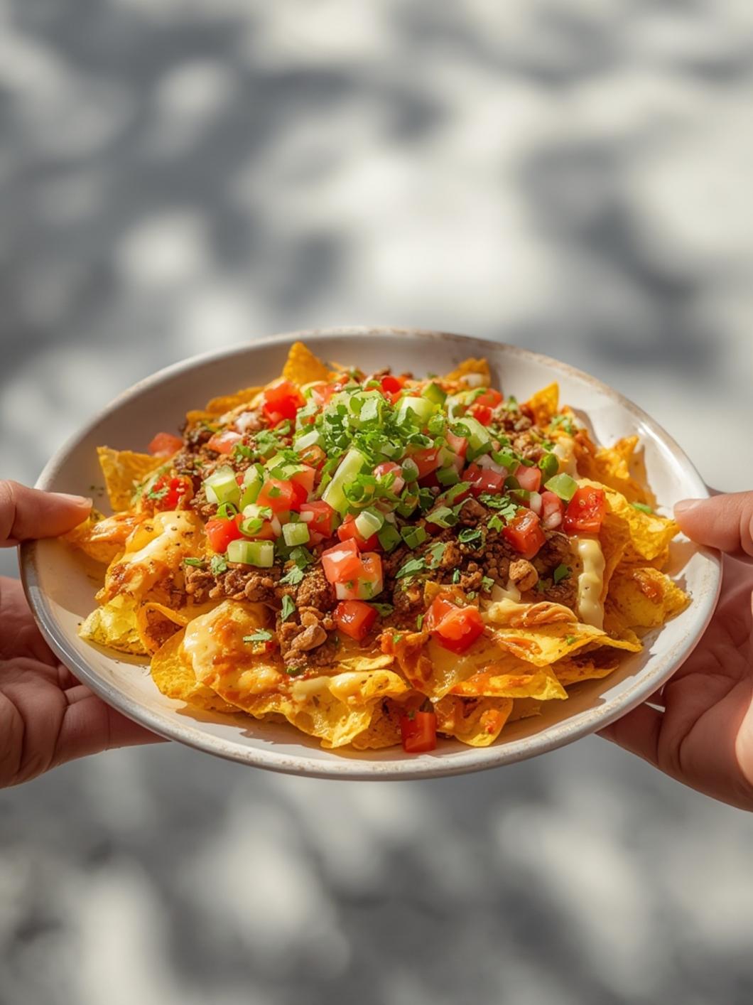 Serving Irish Nachos