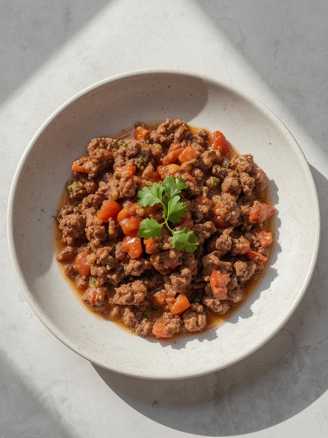 Serving ground beef recipes