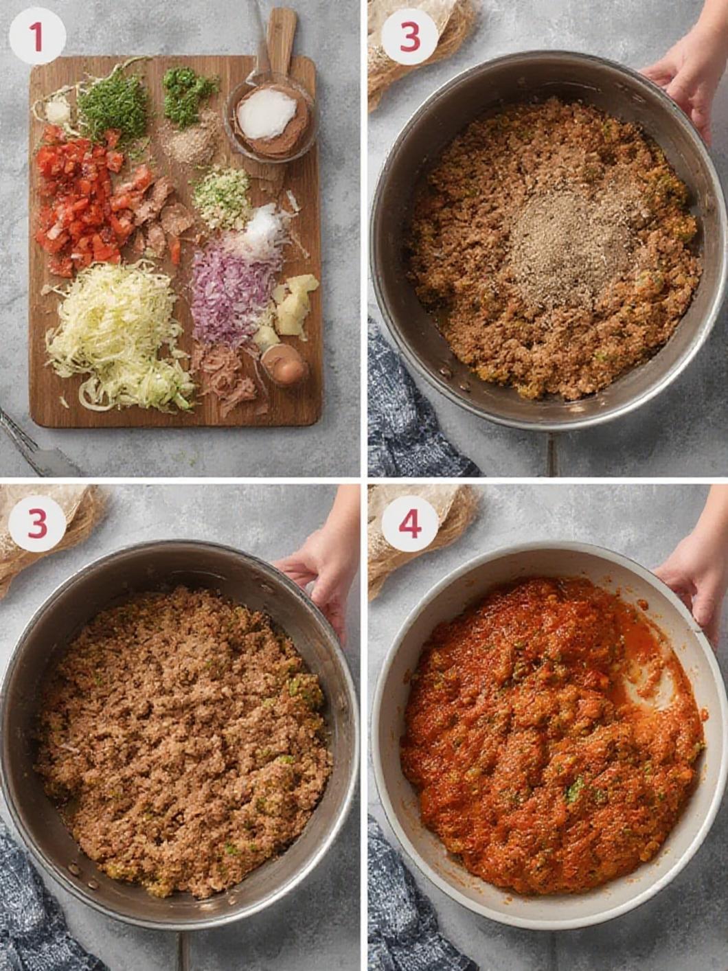 Step-by-step meatloaf recipes