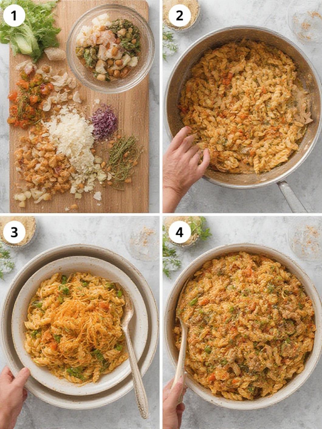 Step-by-step pasta salad recipes