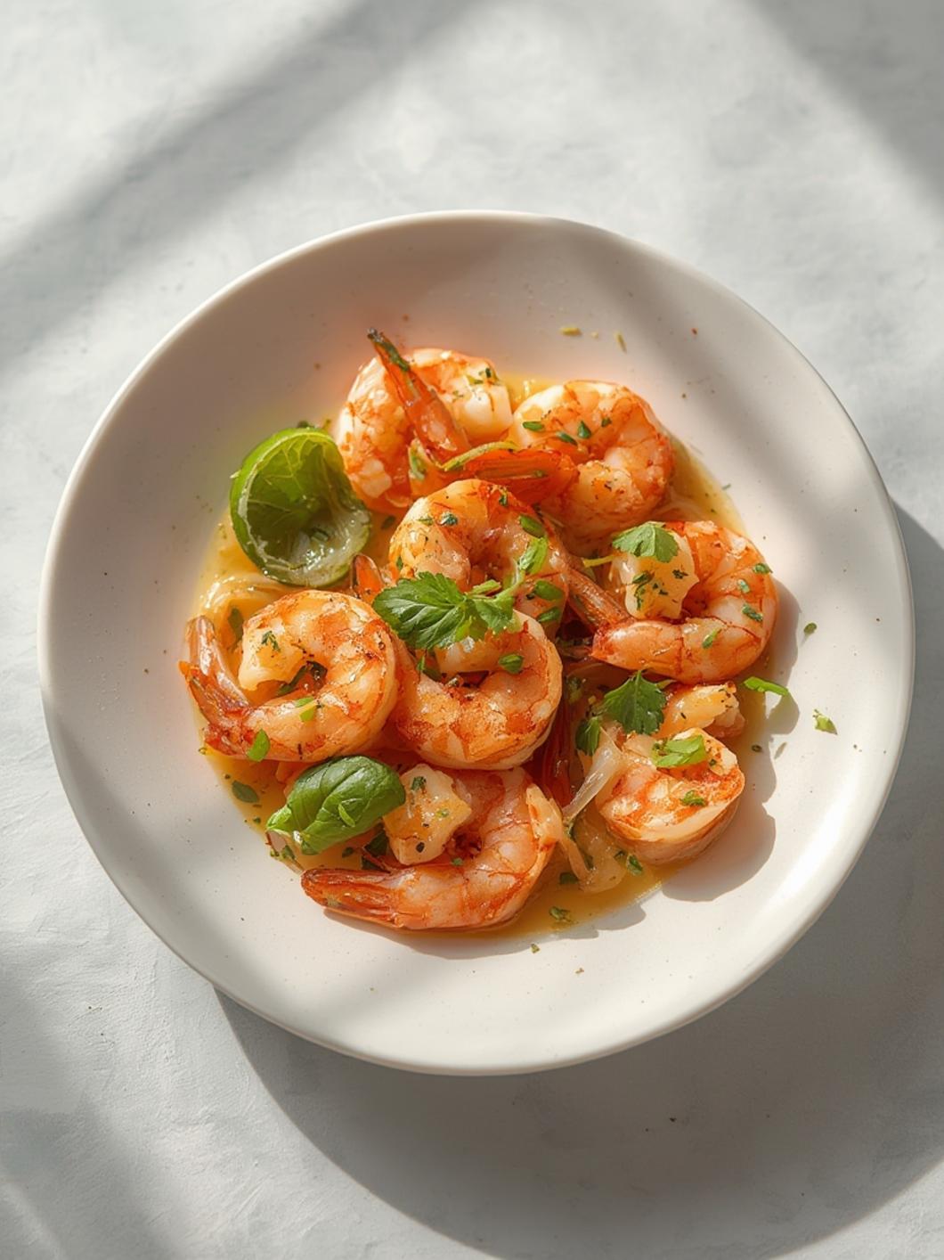 Serving shrimp recipes