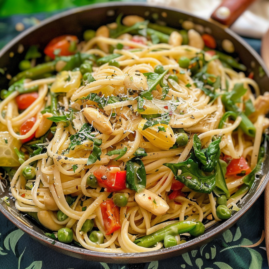 Easy Spring Vegetable Pasta Primavera
