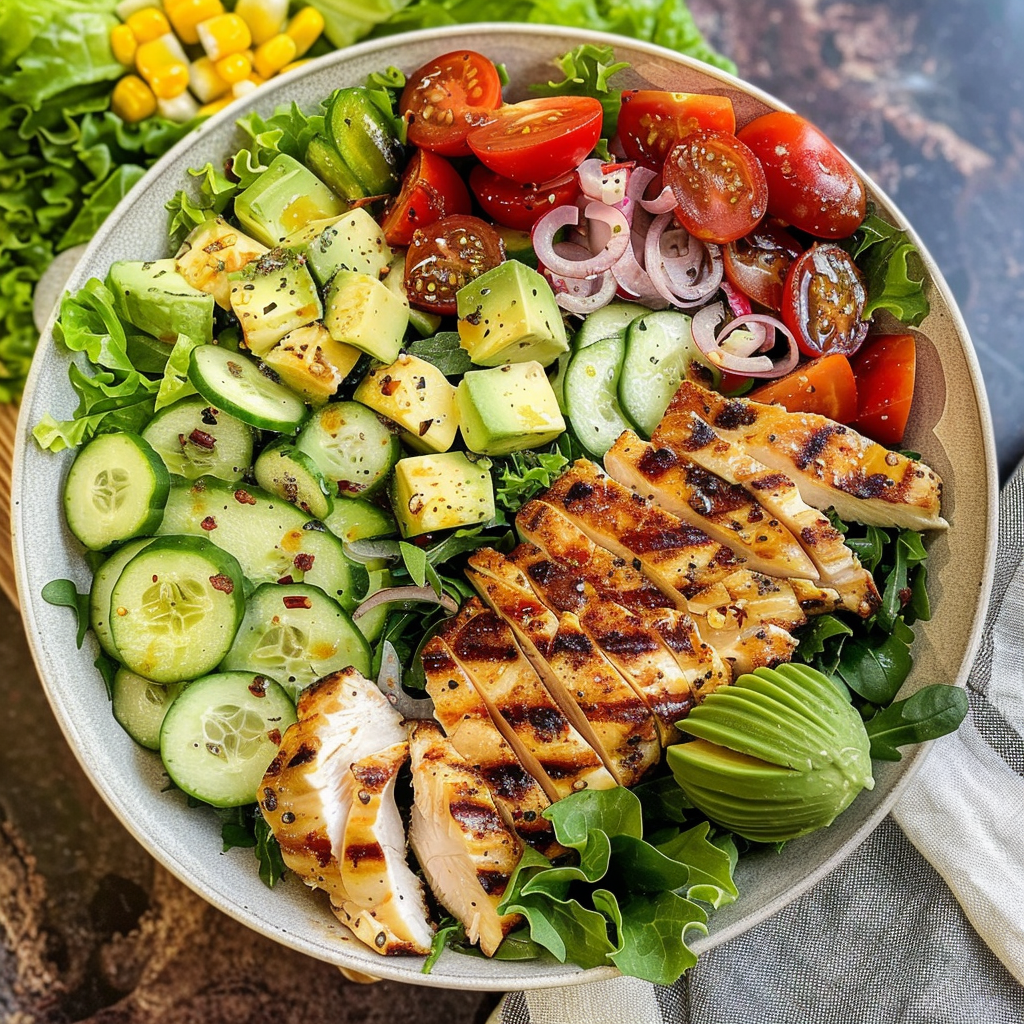 Grilled Chicken Salad