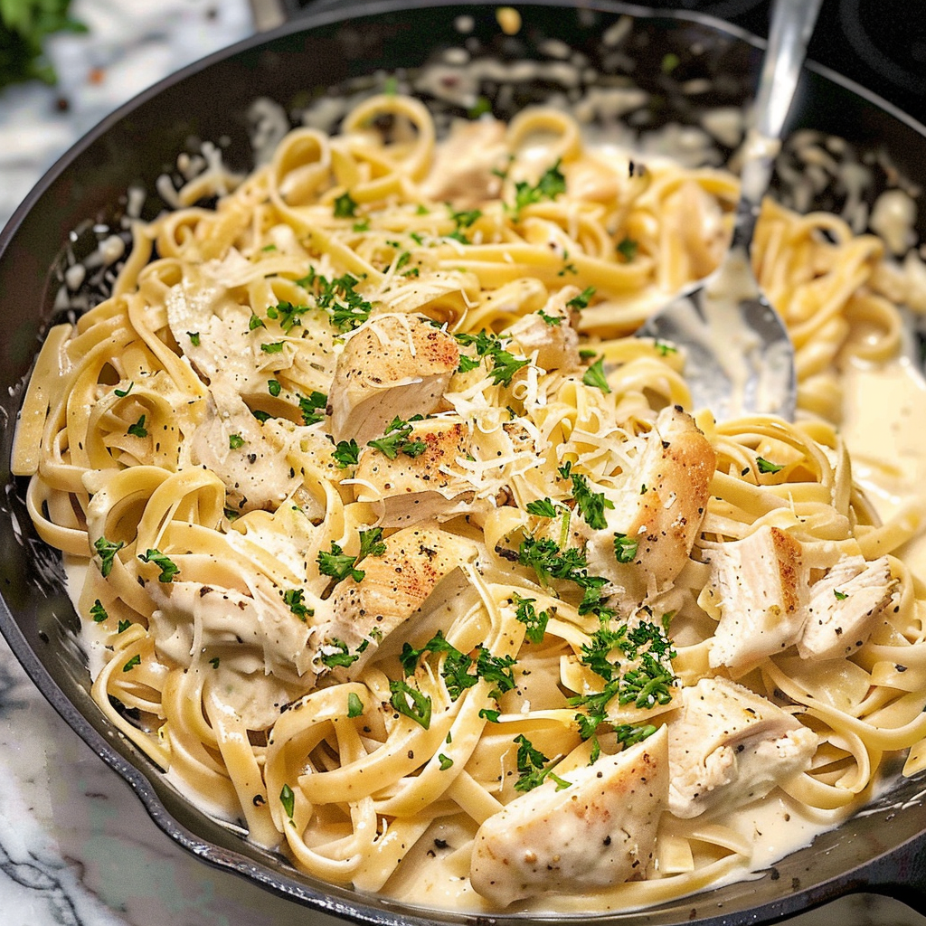 Chicken Alfredo Pasta